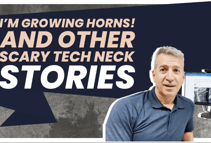 I’m Growing Horns! and Other Scary Tech Neck Stories | Chiropractor for Neck Pain in Farragut, TN