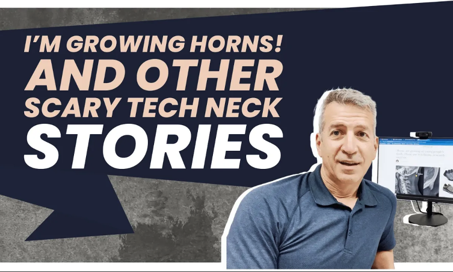 I’m Growing Horns! and Other Scary Tech Neck Stories | Chiropractor for Neck Pain in Farragut, TN